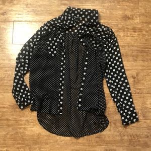 Sheer Polka Dot